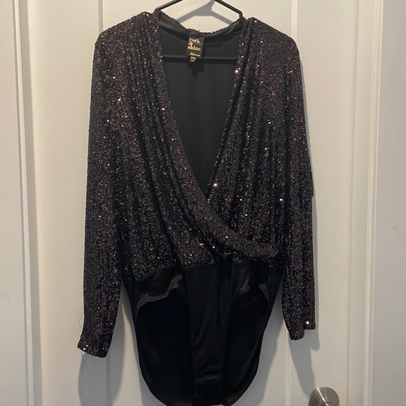 Sparkly sequinned bodysuit - Picture 1 of 3